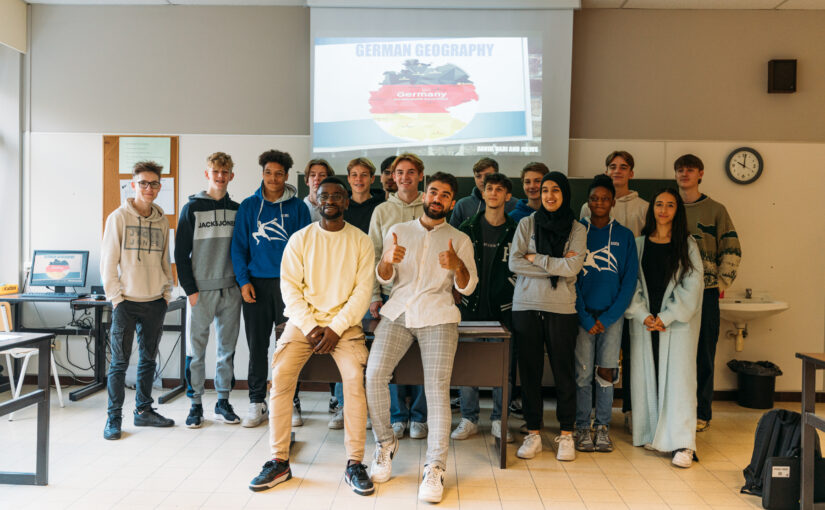 Campos Jouw school voor ondernemen en sport (Turnout, Belgien) und Berufskolleg AHS kooperieren