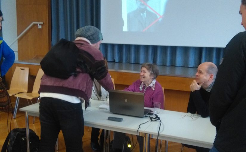 Wertvolle Schulbegegnung mit einer Überlebenden des Konzentrationslagers Theresienstadt